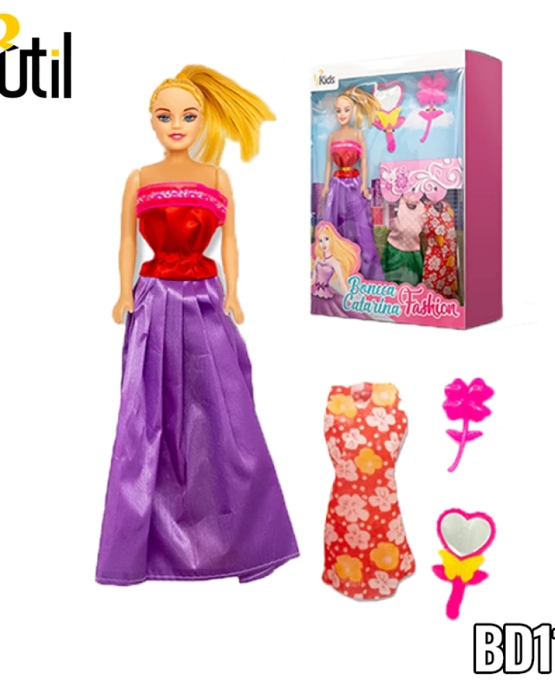 Boneca catarina 28cm fashion 6pcs cx32*22*5cm