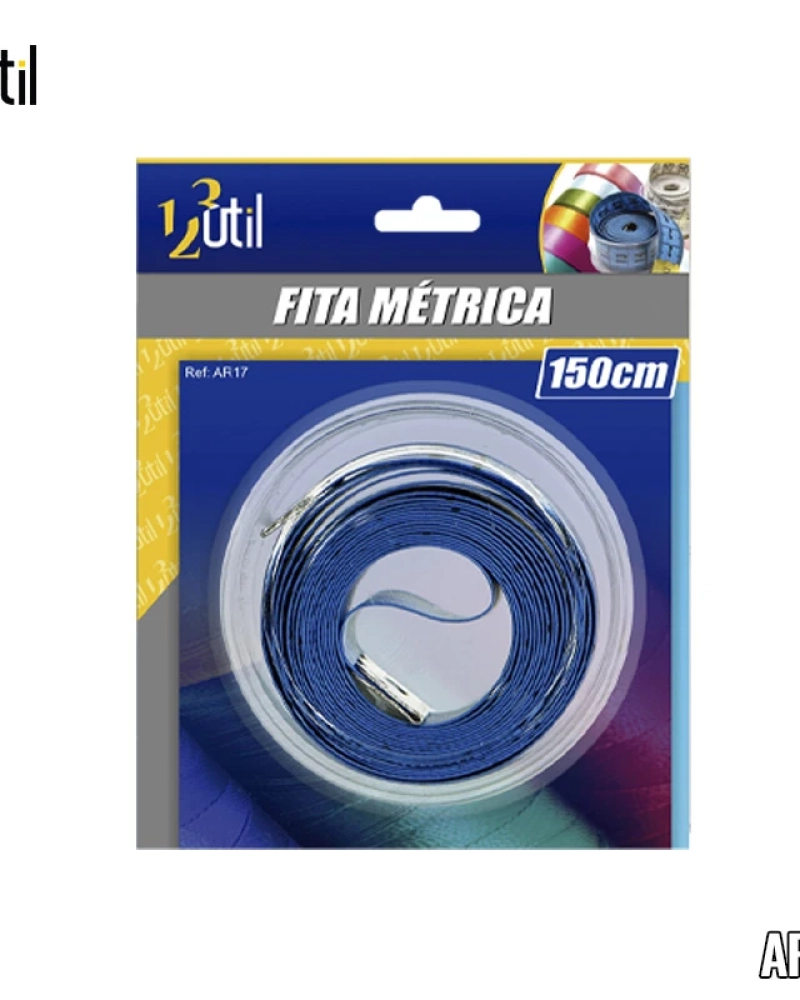 Fita metrica embalagem plastica 150 cm
