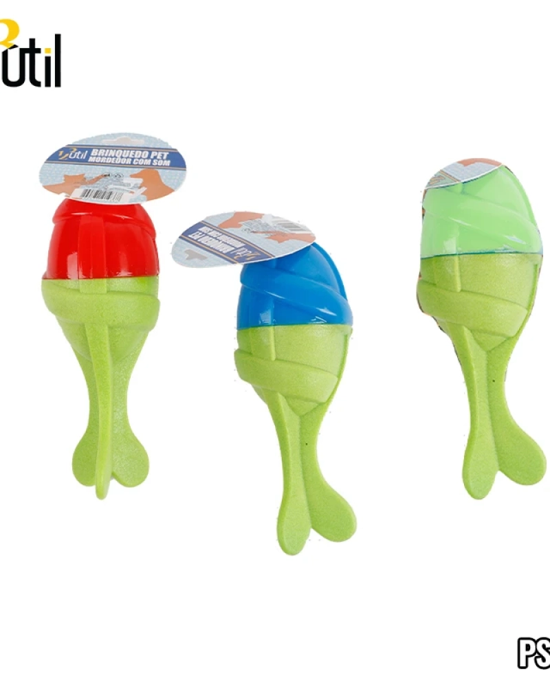 Brinquedo pet - mordedor com som - 12,8cm