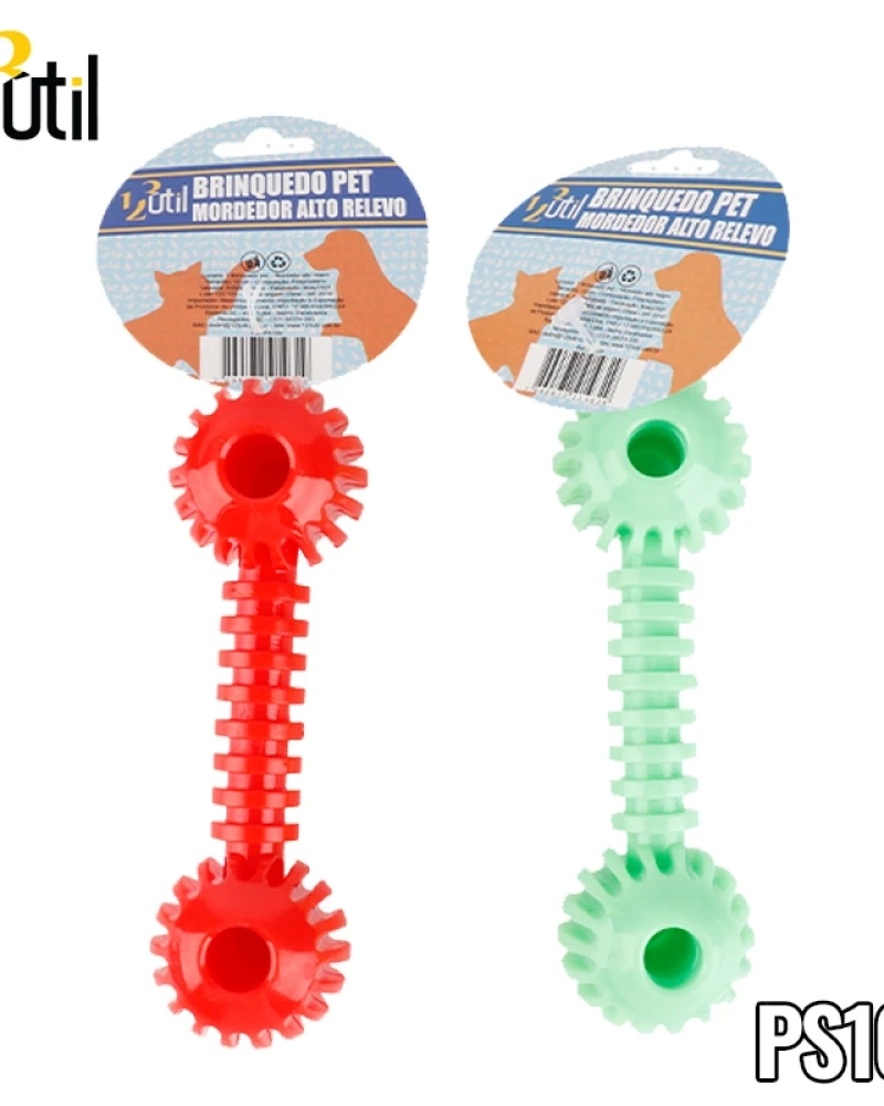 Brinquedo pet - mordedor alto relevo 12cm