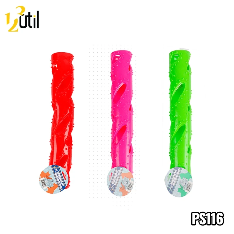 Brinquedo pet-mordedor cilíndrico c/ abertura 30cm