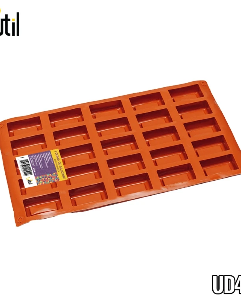 Forma de silicone 19x16cm, 25 cavidades