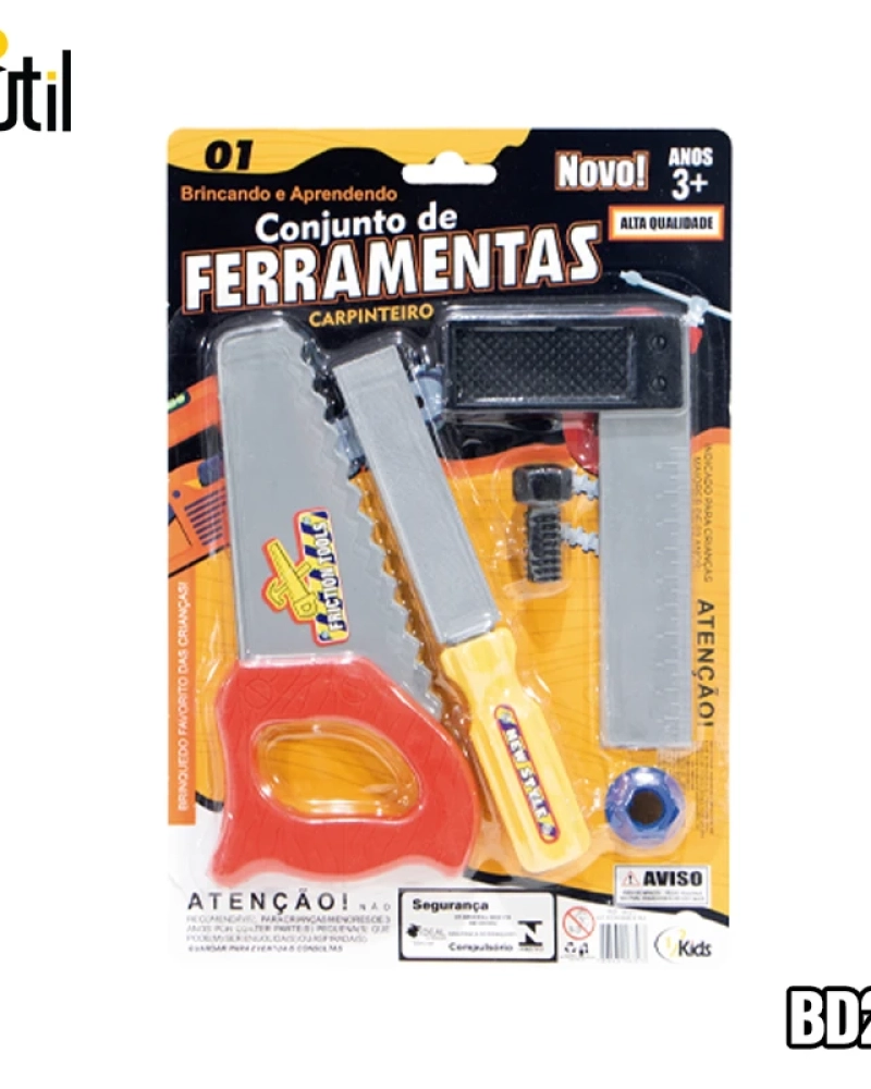 Brinquedos de plastico de ferramenta kit