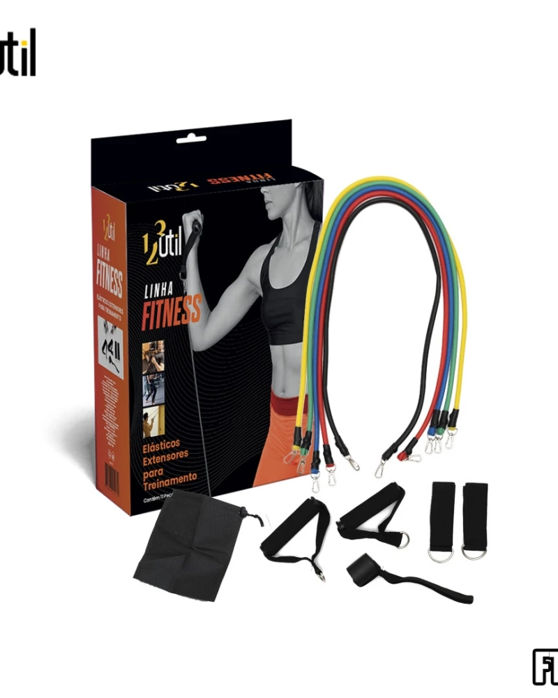 Elásticos extensores para treinamento 11pcs