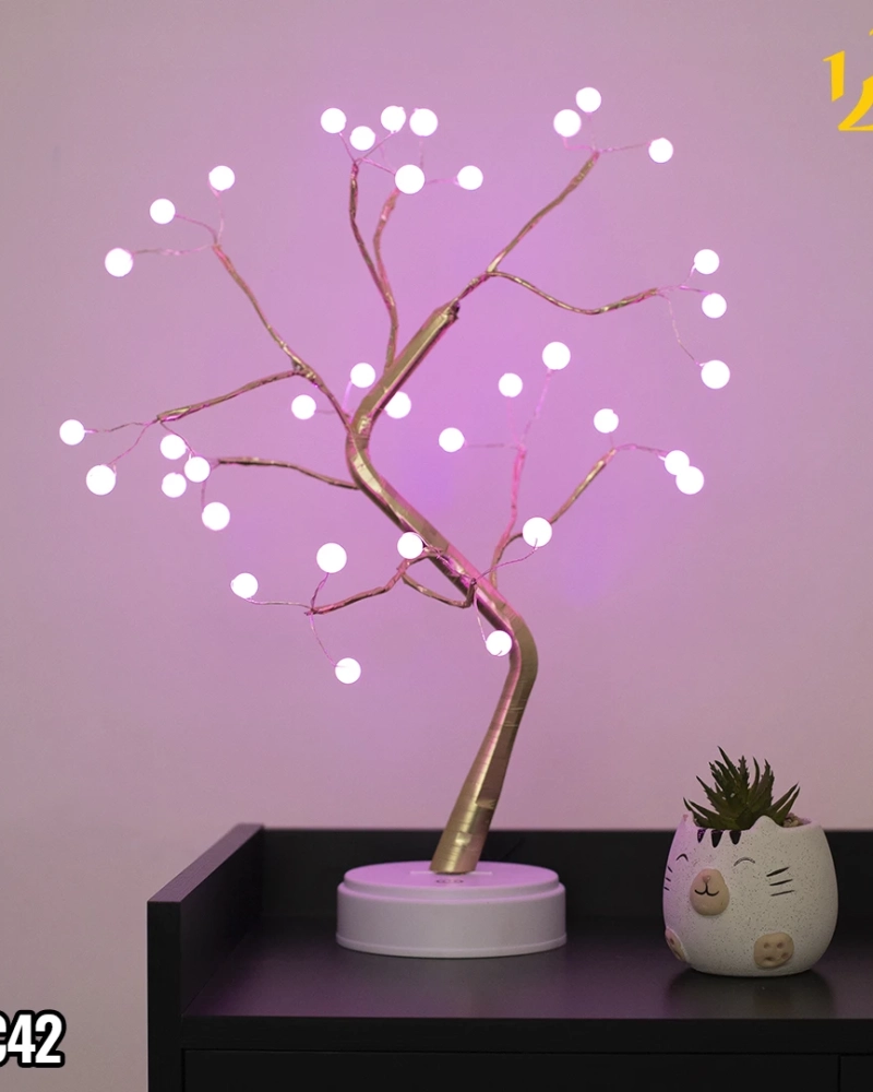 Linha lumière luminária árvore buenos aires 36leds