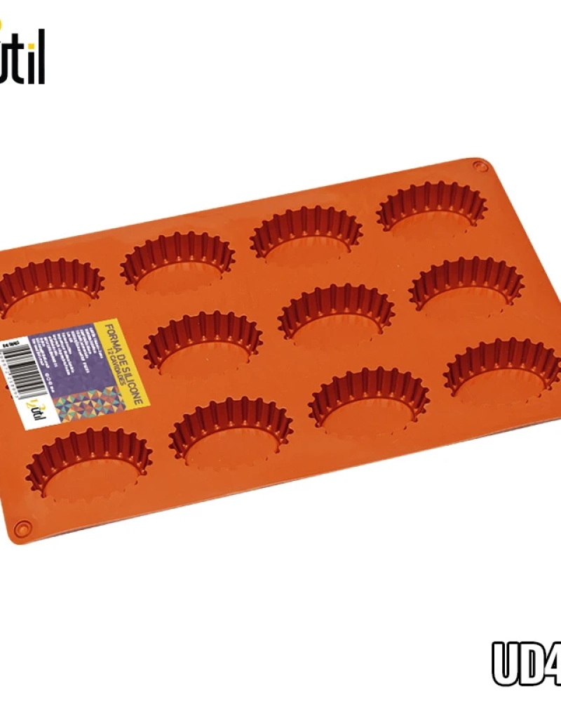 Forma de silicone 26.8x16cm, 12 cavidades