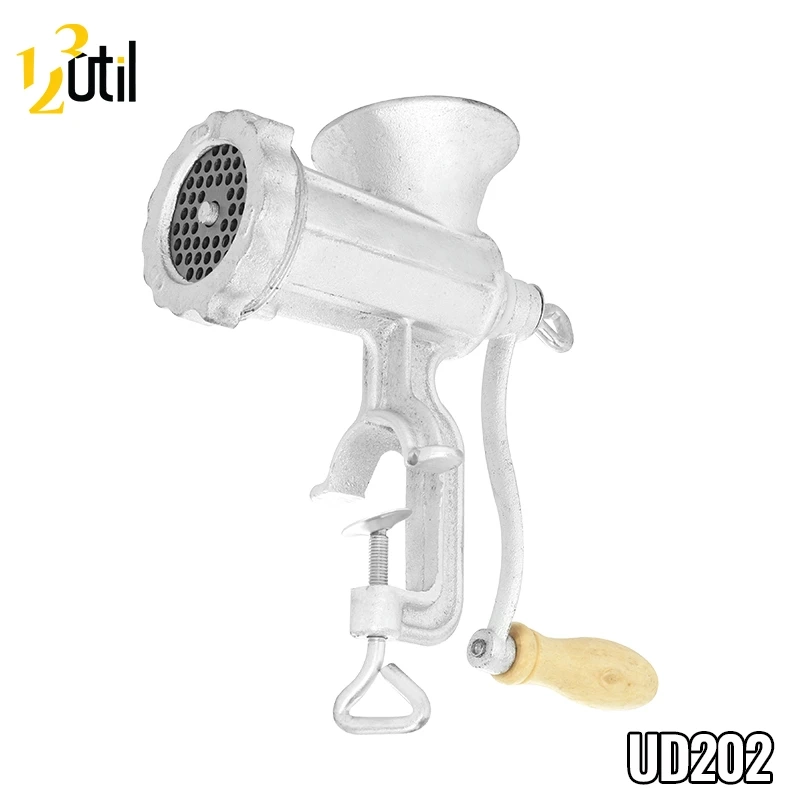 Moedor de carne manual 8" ferro fundido