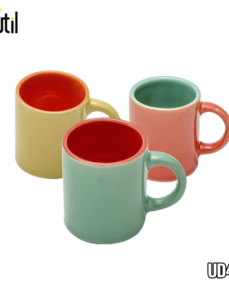 Caneca cerâmica - 85ml - 7*6cm