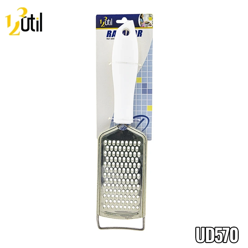 Ralador de alimentos em metal 23cm, com cabo plást