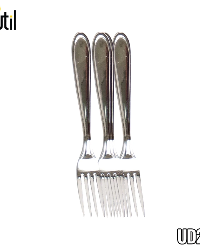Garfo mesa em aço inox com 3 peças linha classic