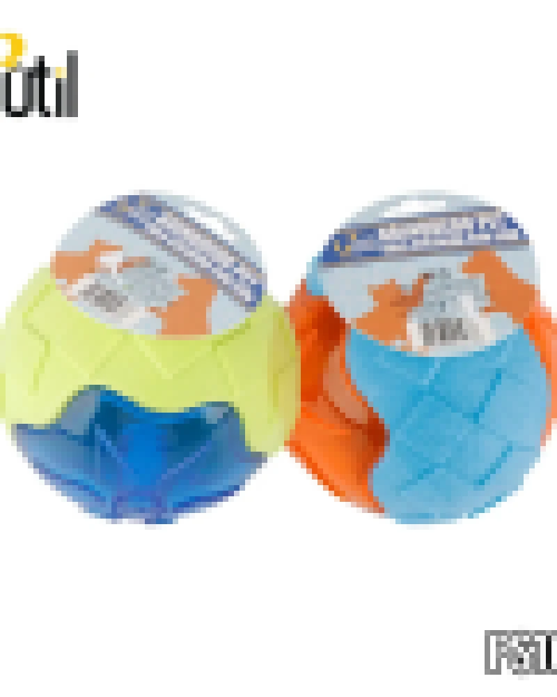 Brinquedo pet - bola colorida com som 9cm