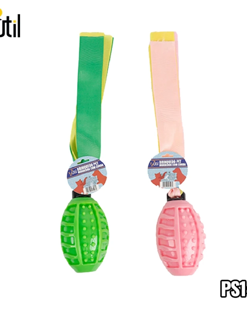 Brinqueedo pet - mordedor com corda 21x11cm