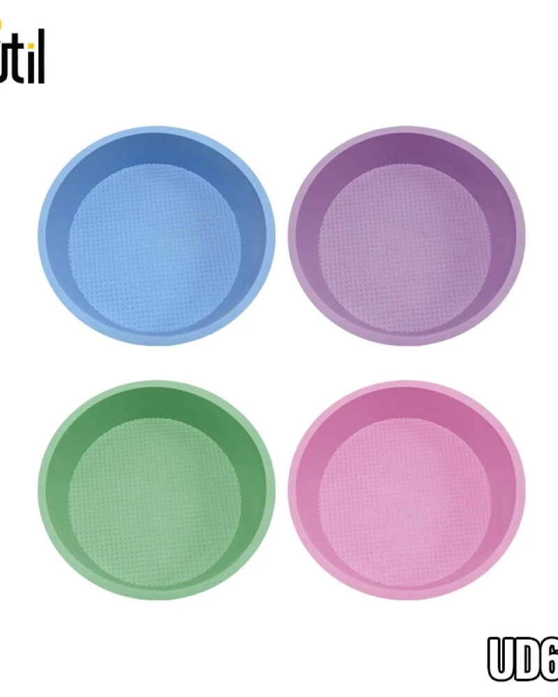 Forma de silicone para bolo - diam 26 x 5,5 cm