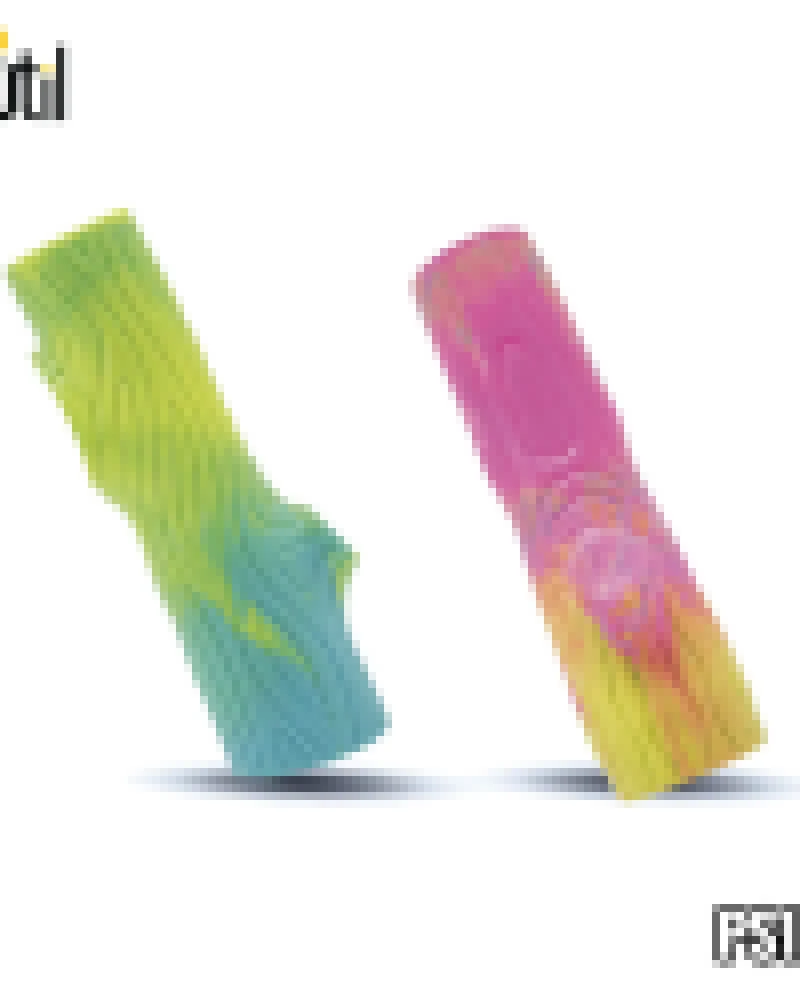 Brinquedo pet-mordedor graveto colorido c som 12cm