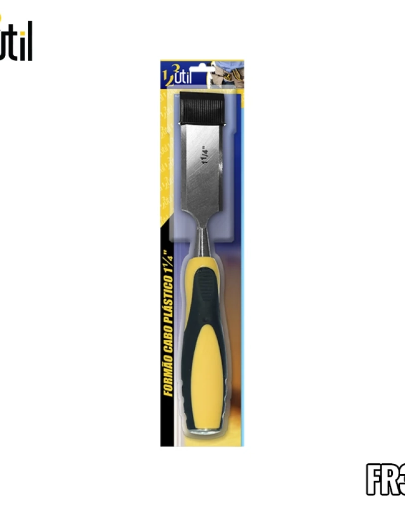 Formao de metal c/ cb de plst 1 1/4''