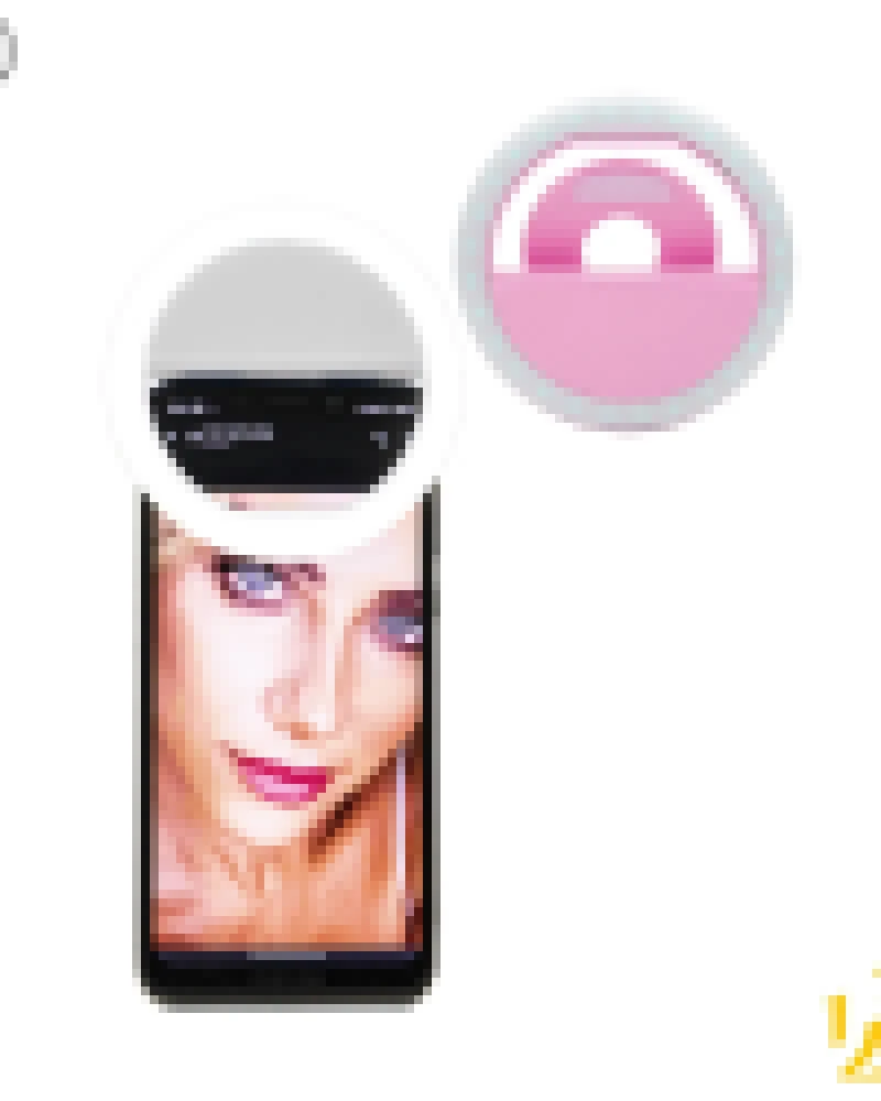 Selfie ring light: luz de selfie para o celular