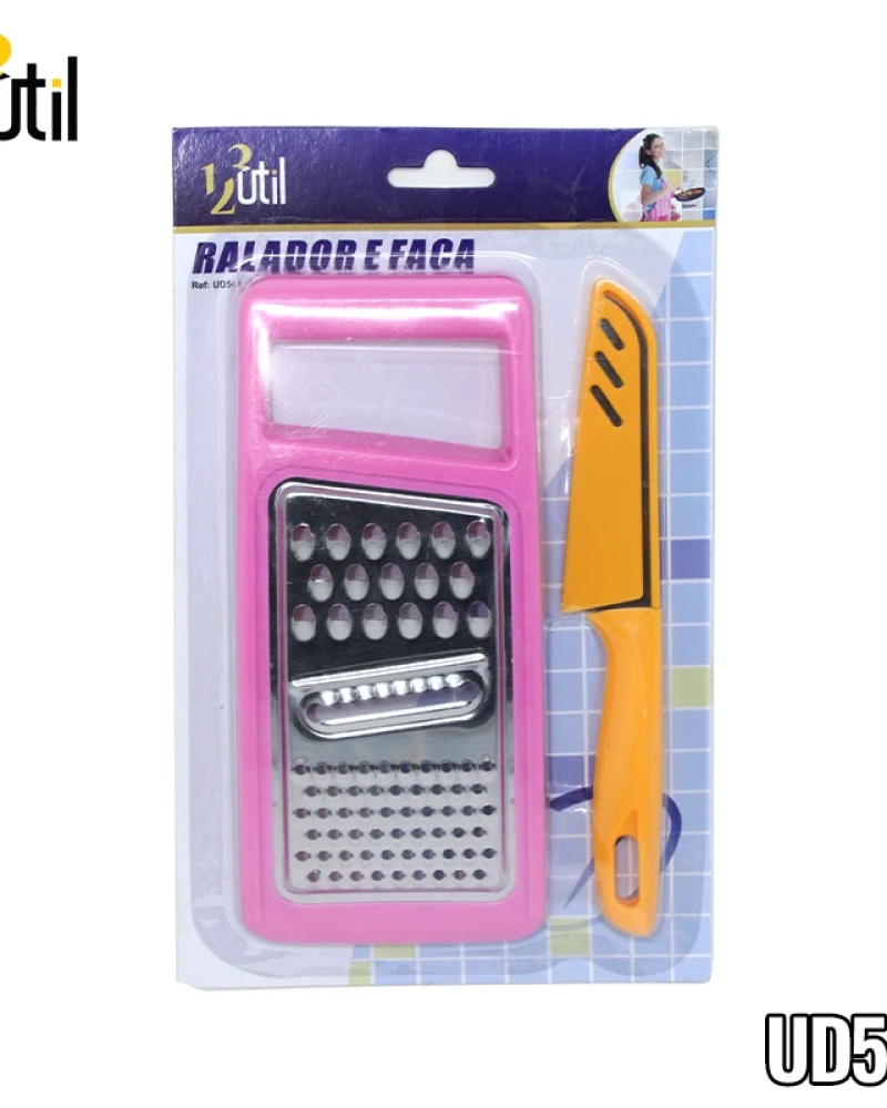 Ralador e faca - jg de cozinha - 2 pcs