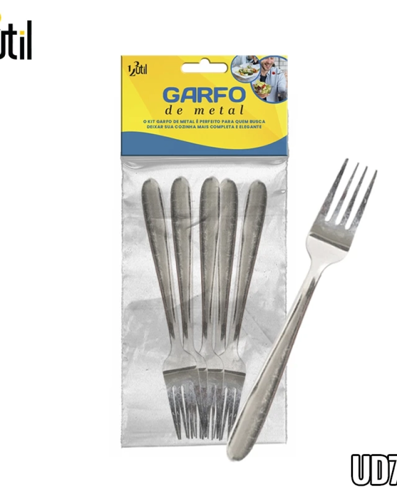 Garfo de metal conj. 6pcs 19cm