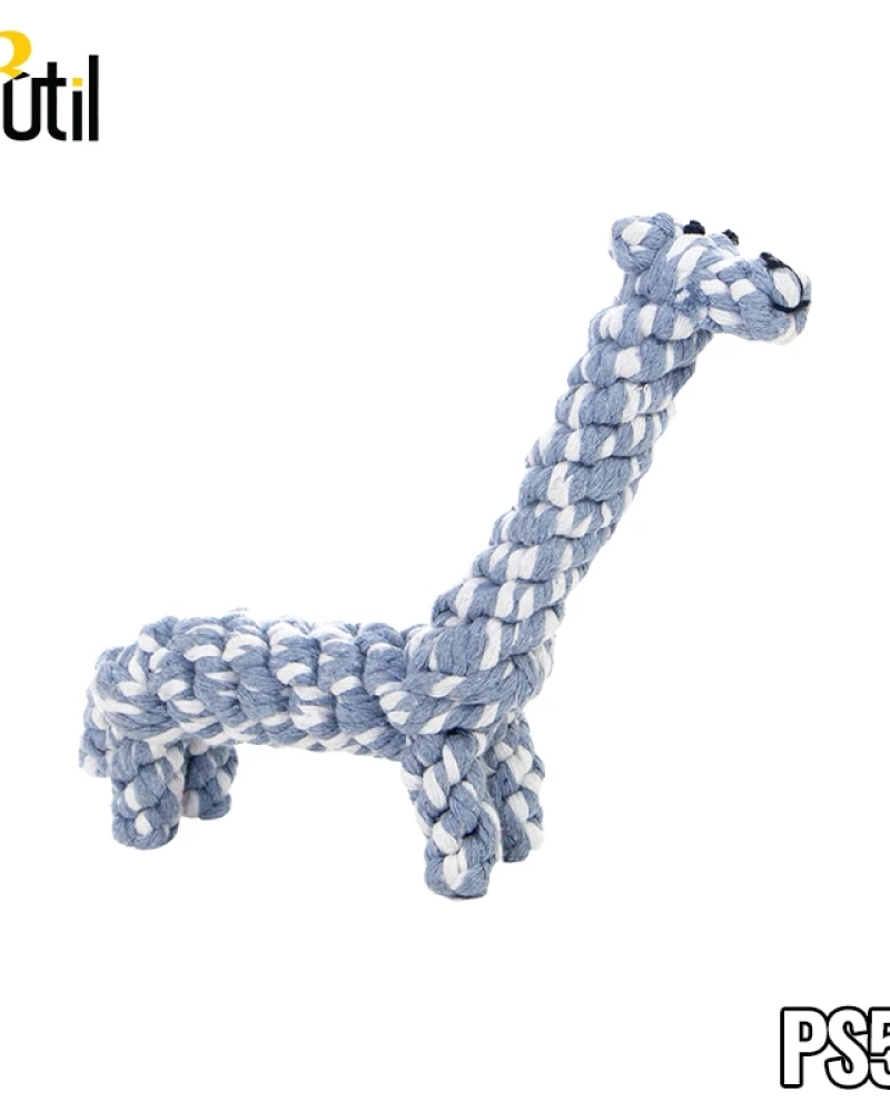 Brinquedo pet - corda limpa dentes em forma de gir