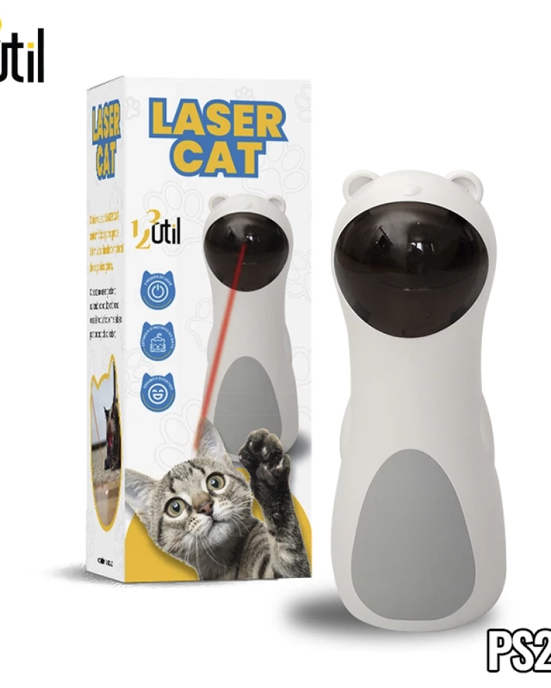 Laser cat - brinquedo laser automático p/ gatos