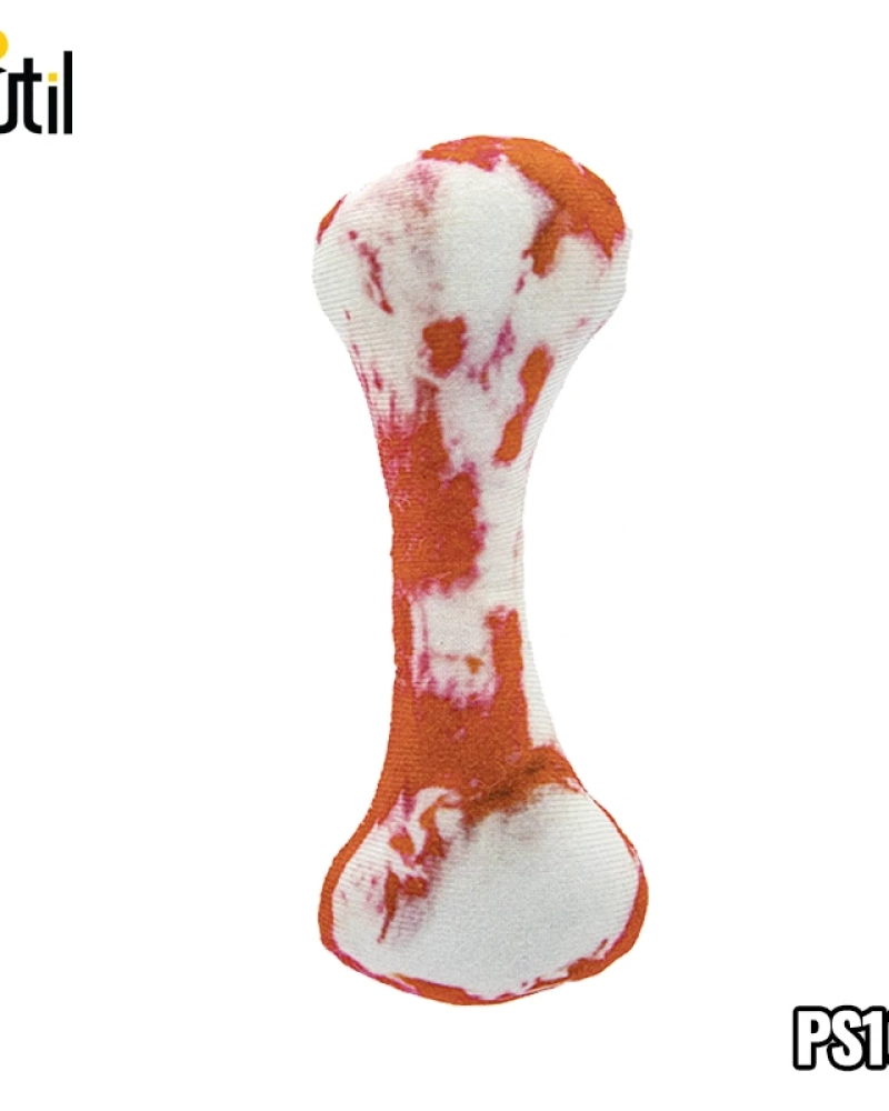 Brinquedo pet - pelúcia osso 19x6cm