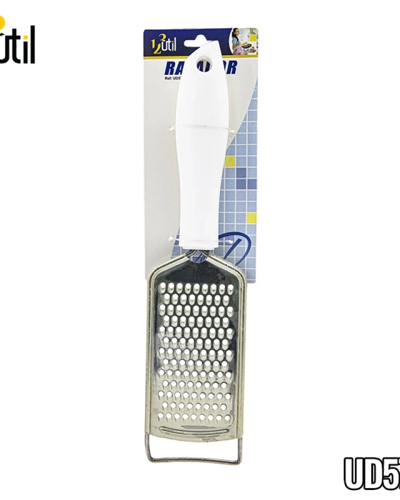 Ralador de alimentos em metal 23cm, com cabo plást