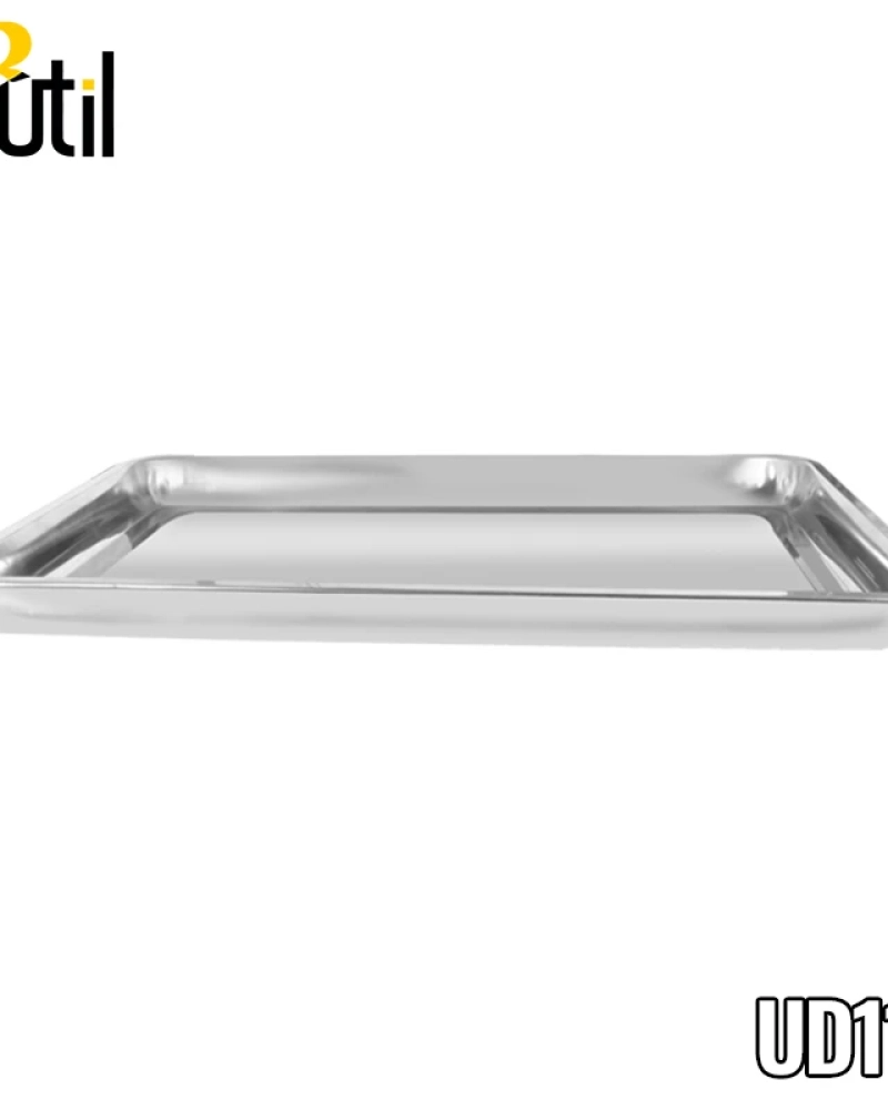 Assadeira retang aço inox 36*27*4,3 cm