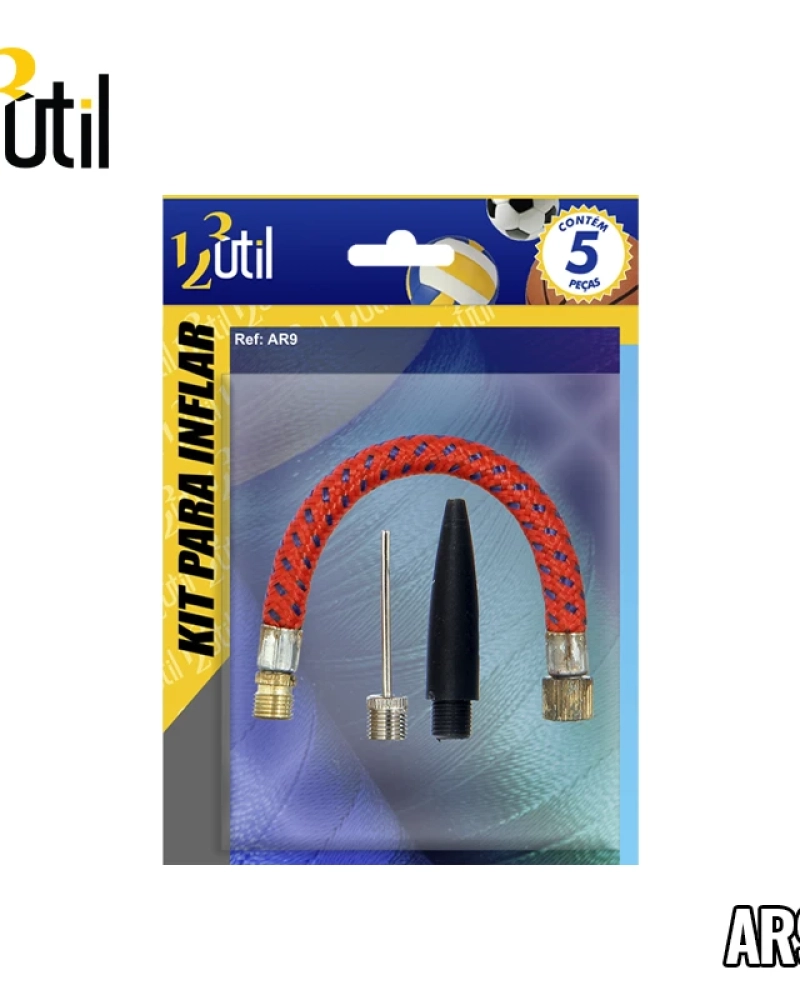 Bicos p/ bomba ar conjunto c/ 5 pcs