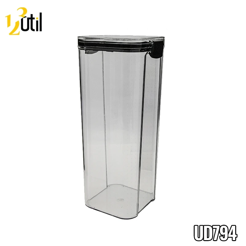 Pote hermético c/ trava e indicador de data 1800ml