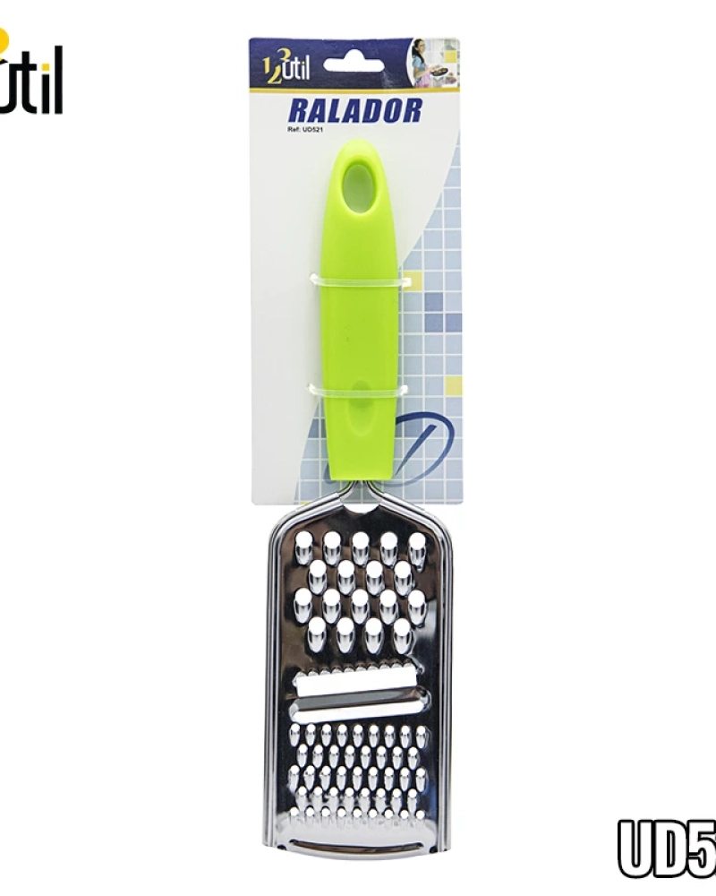 Ralador de alimentos em metal - 22.5x6cm