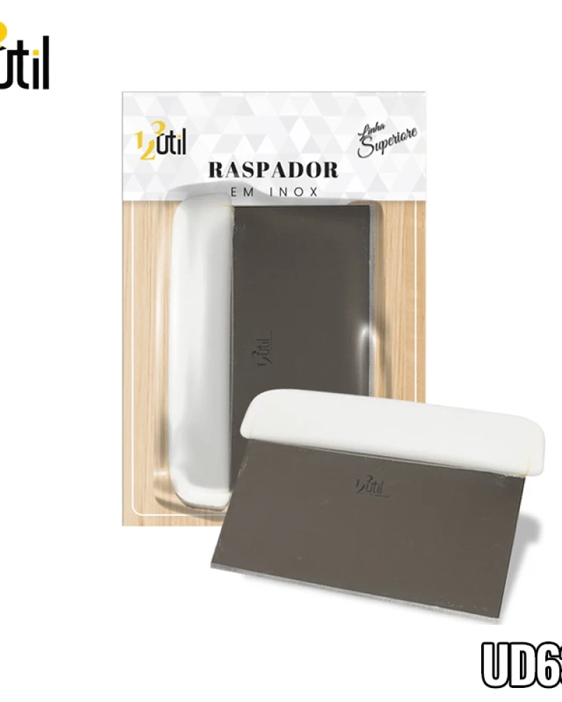 Raspador - 4 polegadas - inox - superiore