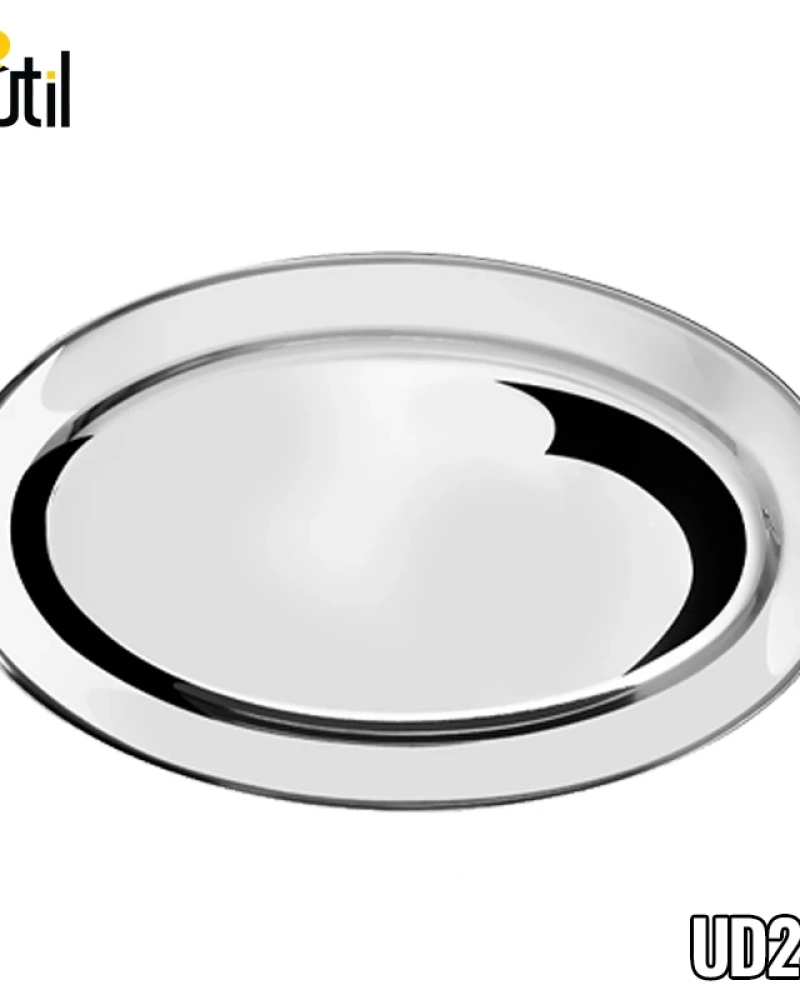 Travessa oval em aço inox 35cm linha classic