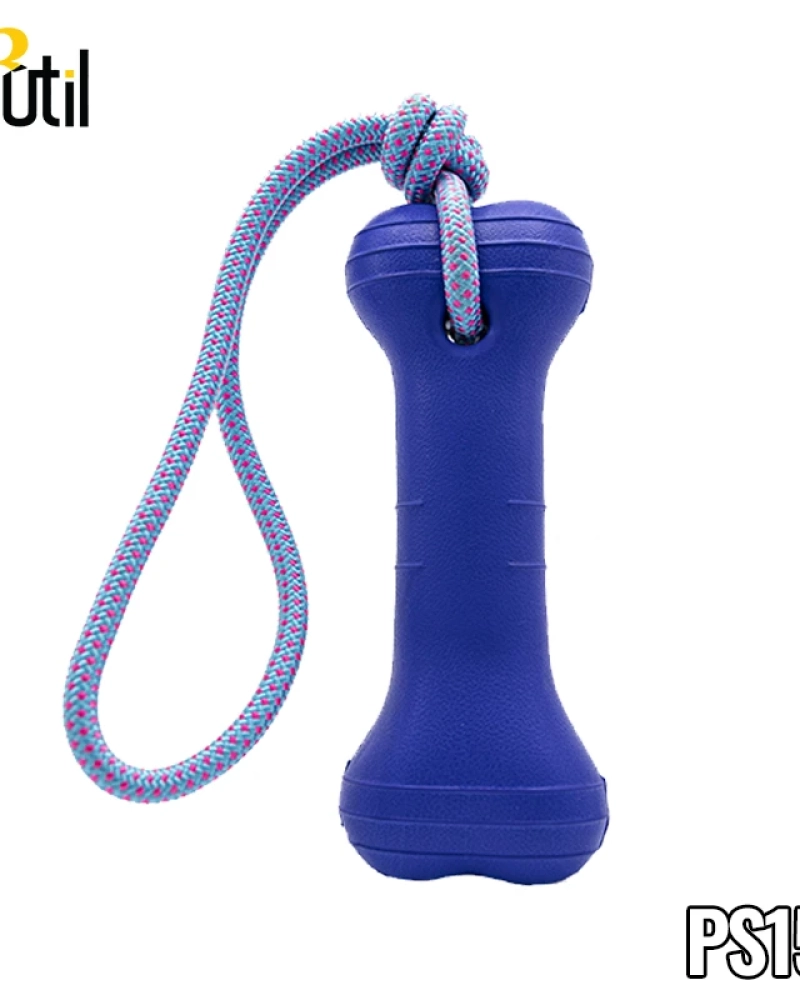 Brinquedo pet - mordedor osso com corda 48cm