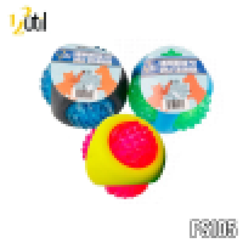 Brinquedo pet - bola colorida 7.5cm