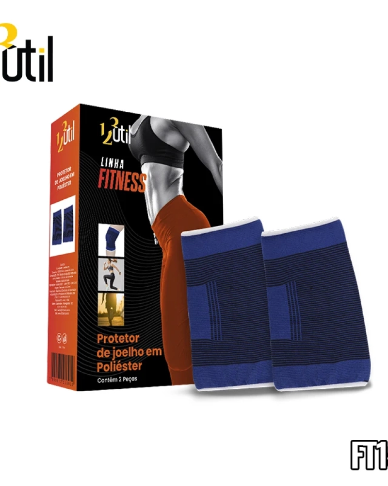 Protetor de joelho em poliéster 15*22*3cm - 2pcs