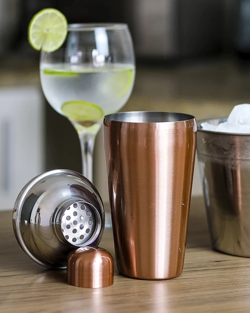 Coqueteleira inox 500ml colorida linha classic
