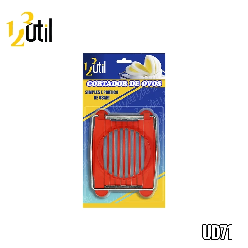 Cortador de ovo 10*8*2,5 cm - cores diversas