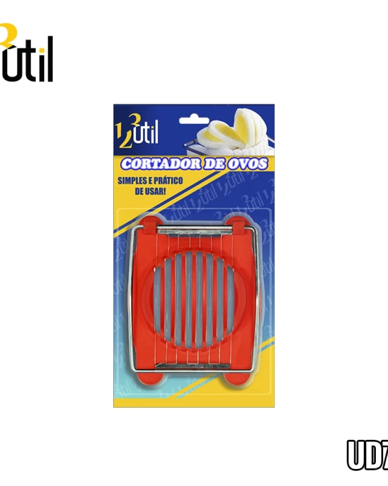 Cortador de ovo 10*8*2,5 cm - cores diversas