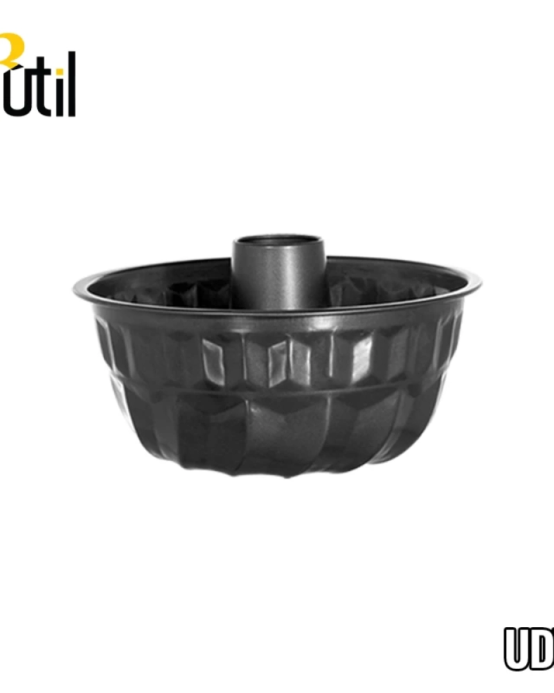 Forma de metal p/ pudim pq 20,5*20,5*9 cm 255g