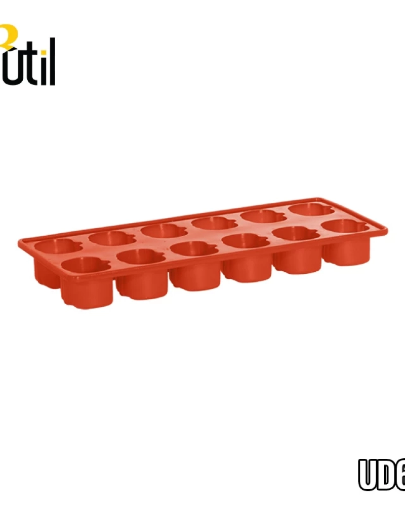 Forma de silicone para gelo 23*9,5*2,5 cm