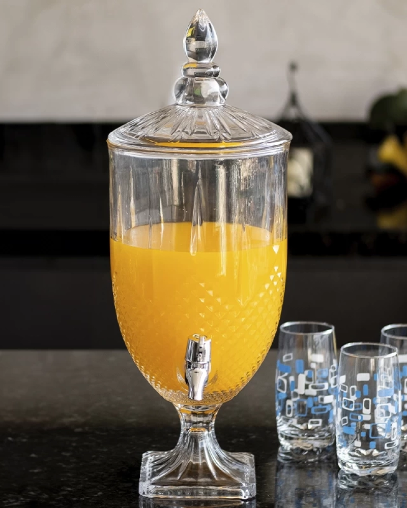 Suqueira de vidro royal 5 litros