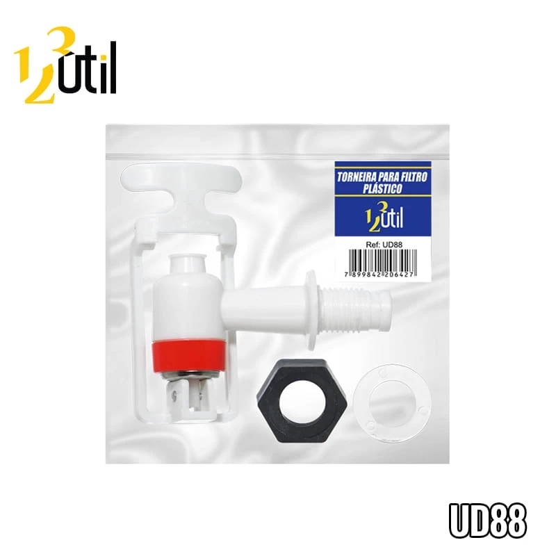 Torneira para filtro plastico