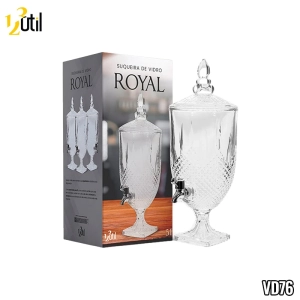 Suqueira de vidro royal 5 litros