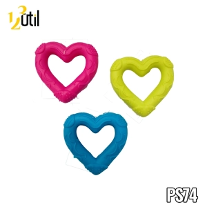 Brinquedo pet - coração de borracha