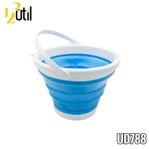 Balde retrátil dobrável plástico 10l 123clean