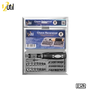 Chave reversivel jg com 41 pcs