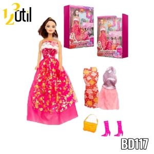 Boneca catarina 28cm fashion 6pcs