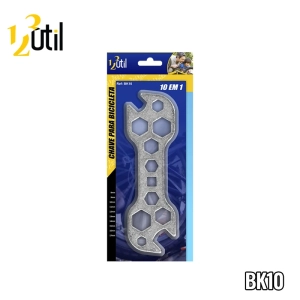 Chave de boca e roda 10em1 p/ bicicleta