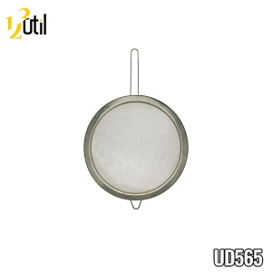 Peneira inox 26cm c/1 gancho de apoio