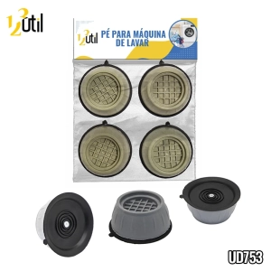 Pé p/ maquina de lavar-almofada anti vibração 4pcs